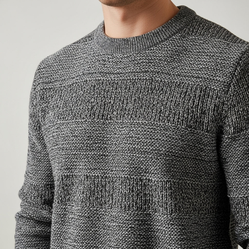 Textured Knit Sweater