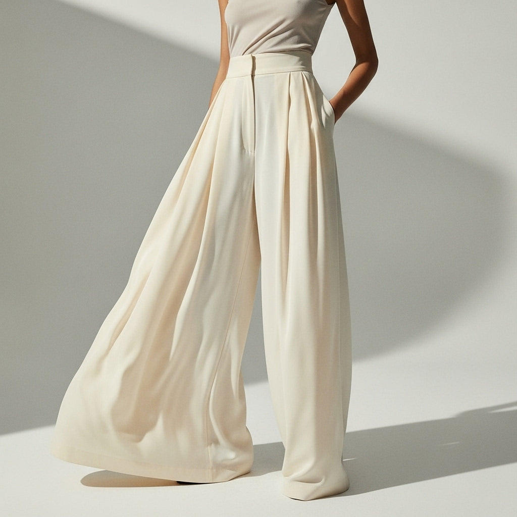 MetroLine Wide-Leg Pants