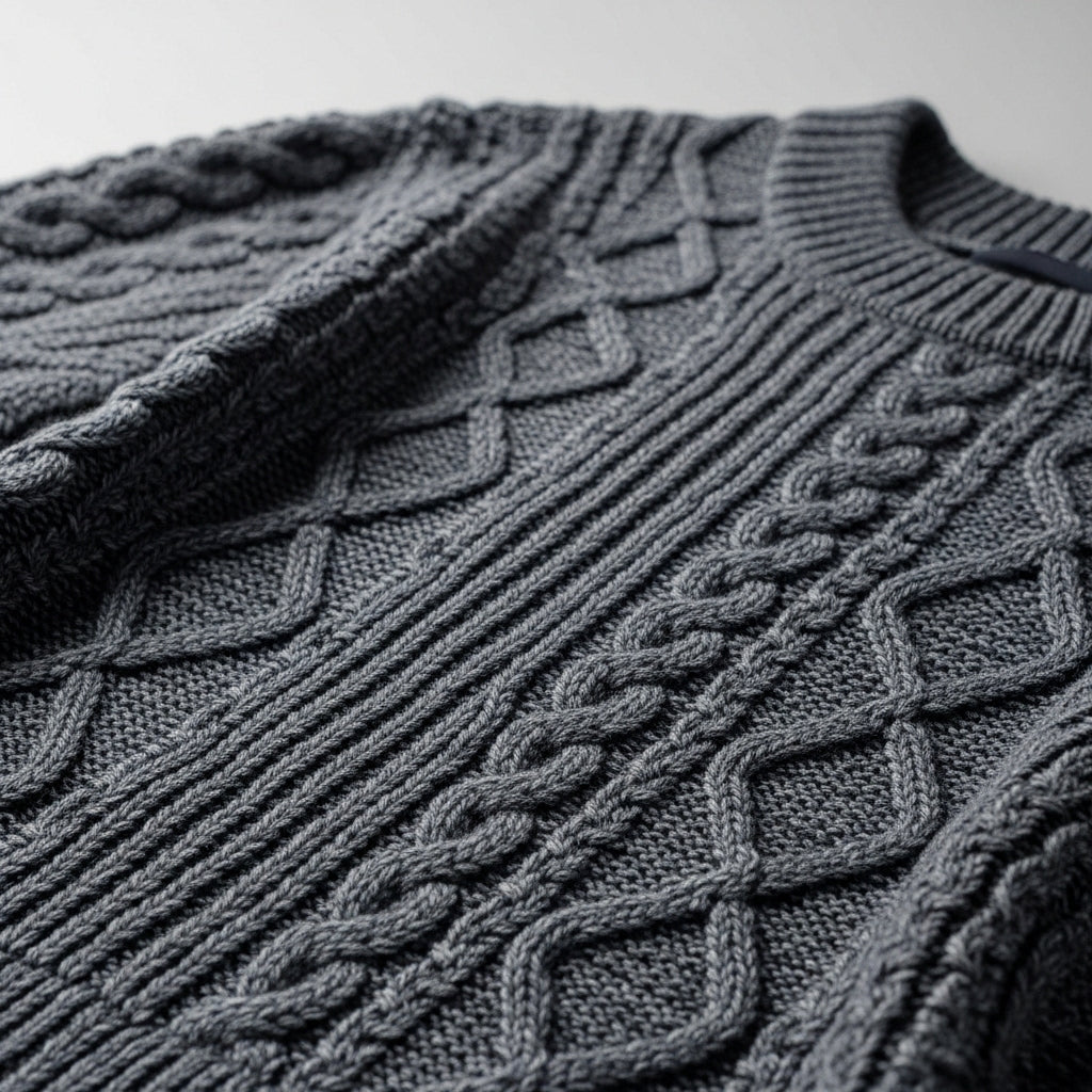 Textured Knit Sweater