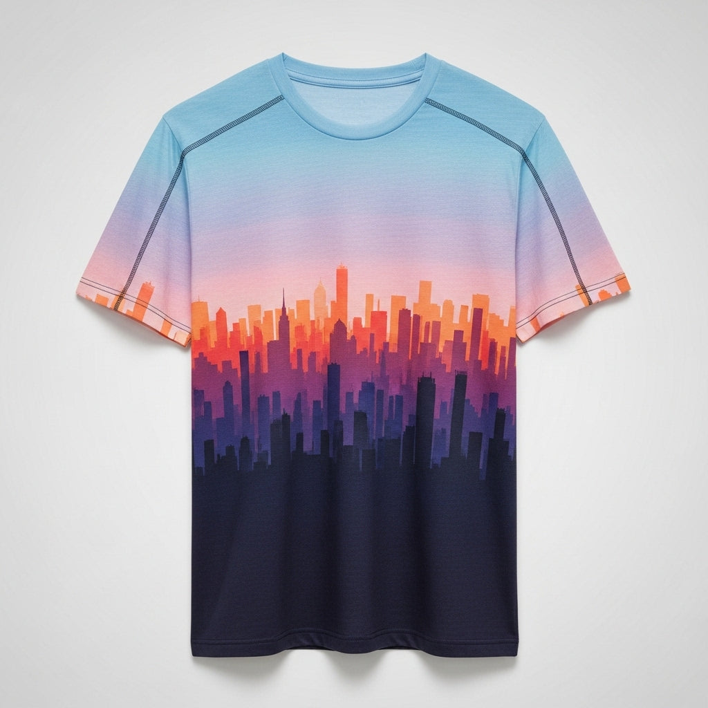 SkylineFade Gradient Tee
