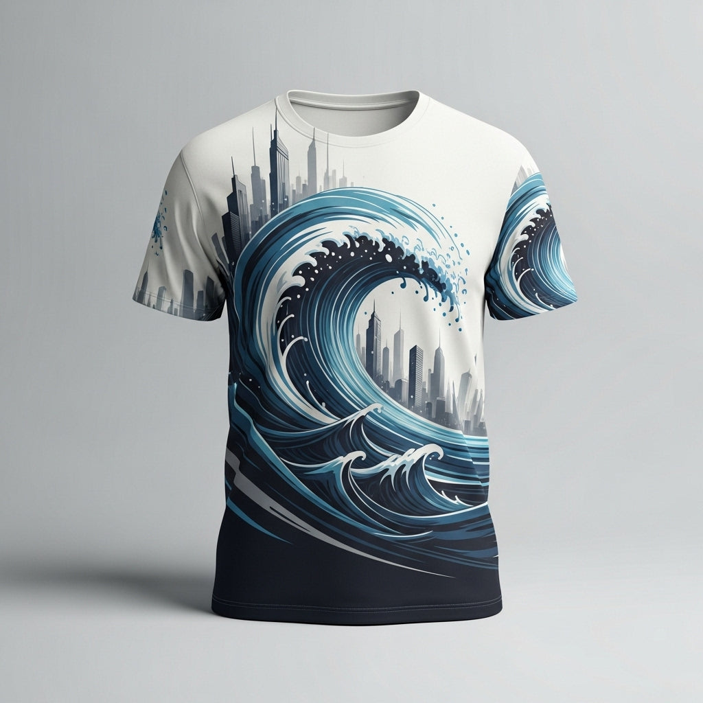SkylineWave Street Tee